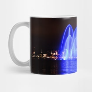 Zürich See Springbrunnen / Swiss Artwork Photography Mug